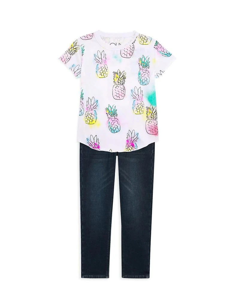 商品Chaser|Girl's Pinapple Print T-Shirt,价格¥194,第2张图片详细描述
