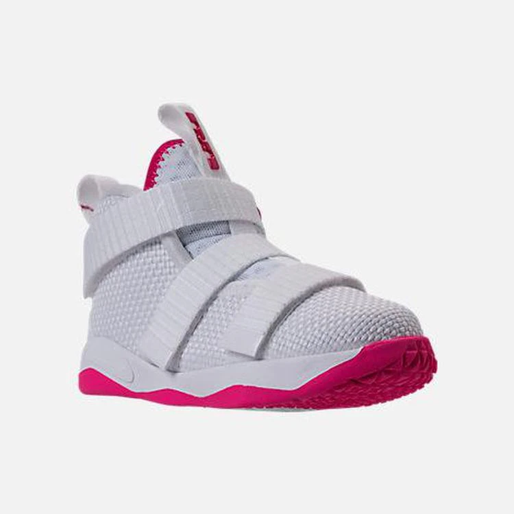 商品NIKE|Boys' Toddler Nike LeBron Soldier 11 Basketball Shoes,价格¥167,第1张图片