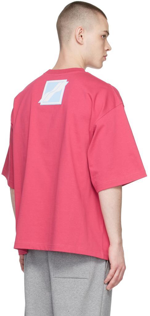 商品We11done|Pink Back Logo T-Shirt,价格¥1847,第5张图片详细描述