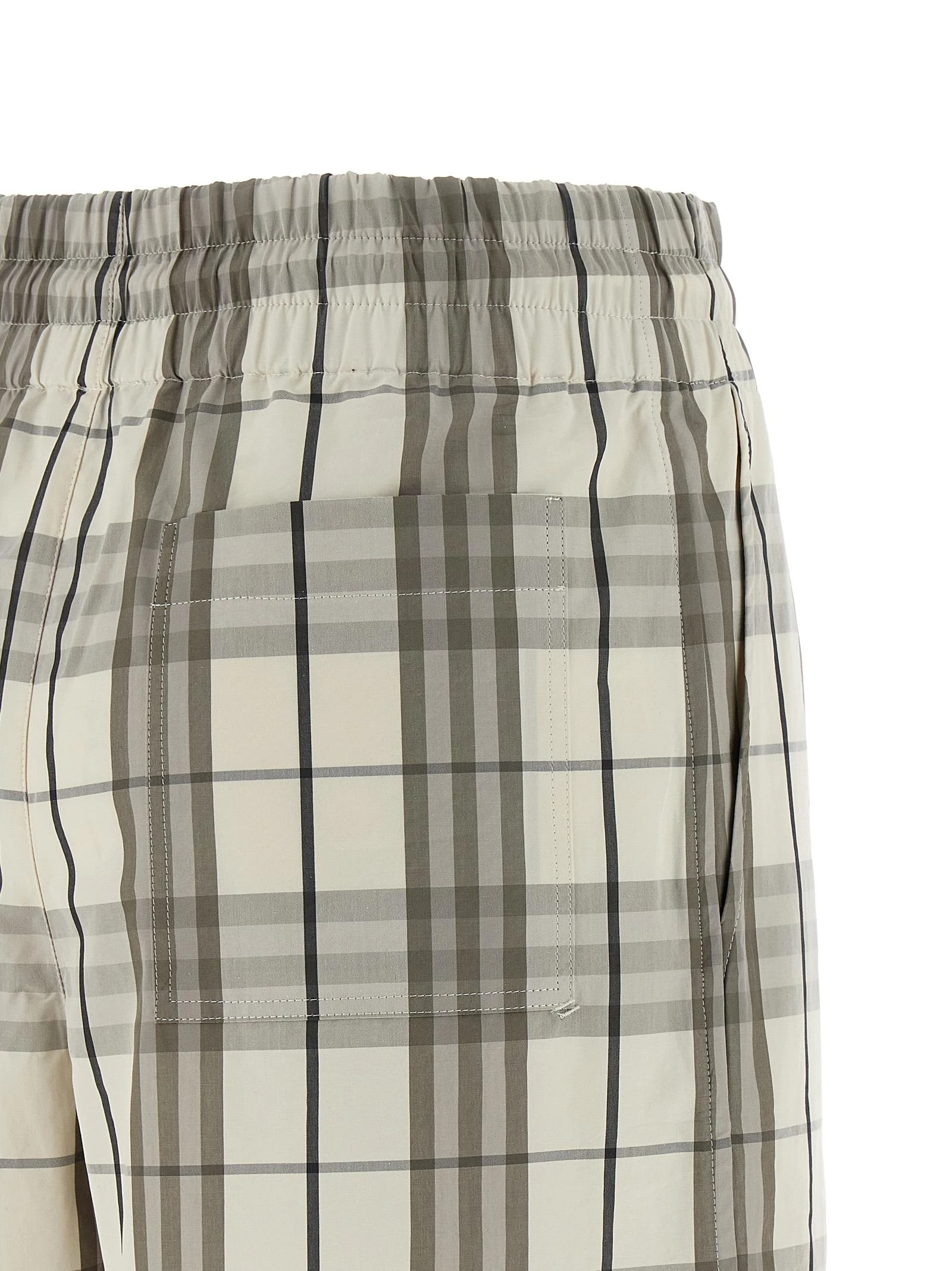 商品【商品预售7天】 Burberry|Burberry 女士短裤 8109232COTTONIPCHECK 灰色,价格¥3209,第5张图片详细描述