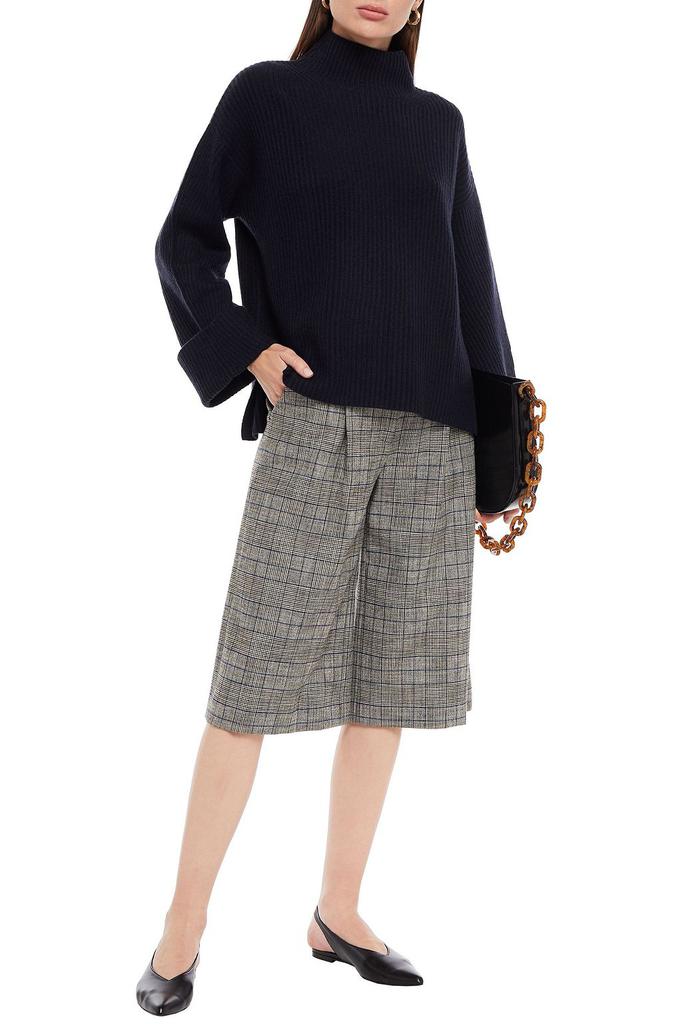 Ribbed cashmere turtleneck sweater商品第2张图片规格展示