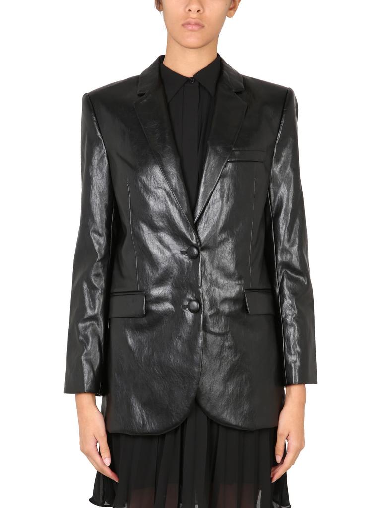 MICHAEL Michael Kors Leatherette Jacket商品第1张图片规格展示