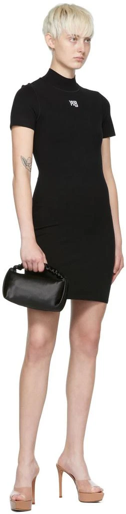 商品Alexander Wang|Black Mini Scrunchie Top Handle Bag,价格¥2787,第4张图片详细描述