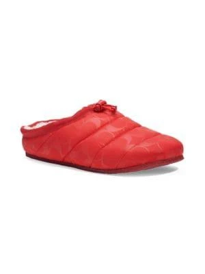 商品Coach|Rachelle Monogram Quilted Nylon Slippers,价格¥263,第2张图片详细描述