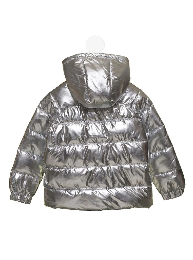 商品Stella McCartney|Silver Quilted Jacket In Recycled Polyester Girl Stella Mccartney Kids,价格¥1287,第2张图片详细描述