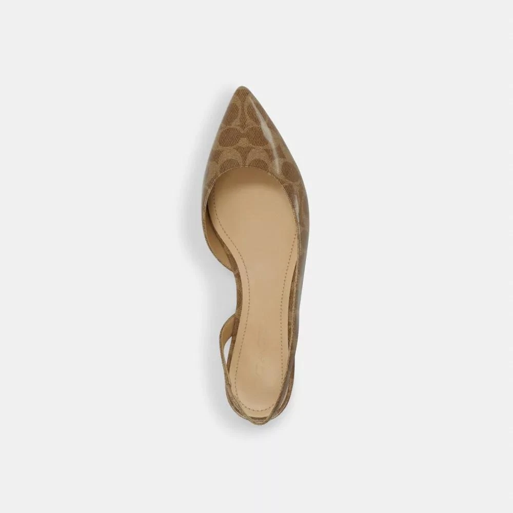 商品Coach|Valerie Slingback In Signature Canvas,价格¥441,第3张图片详细描述