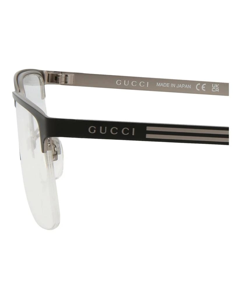 商品Gucci|Square-Frame Metal Optical Frames,价格¥987,第4张图片详细描述