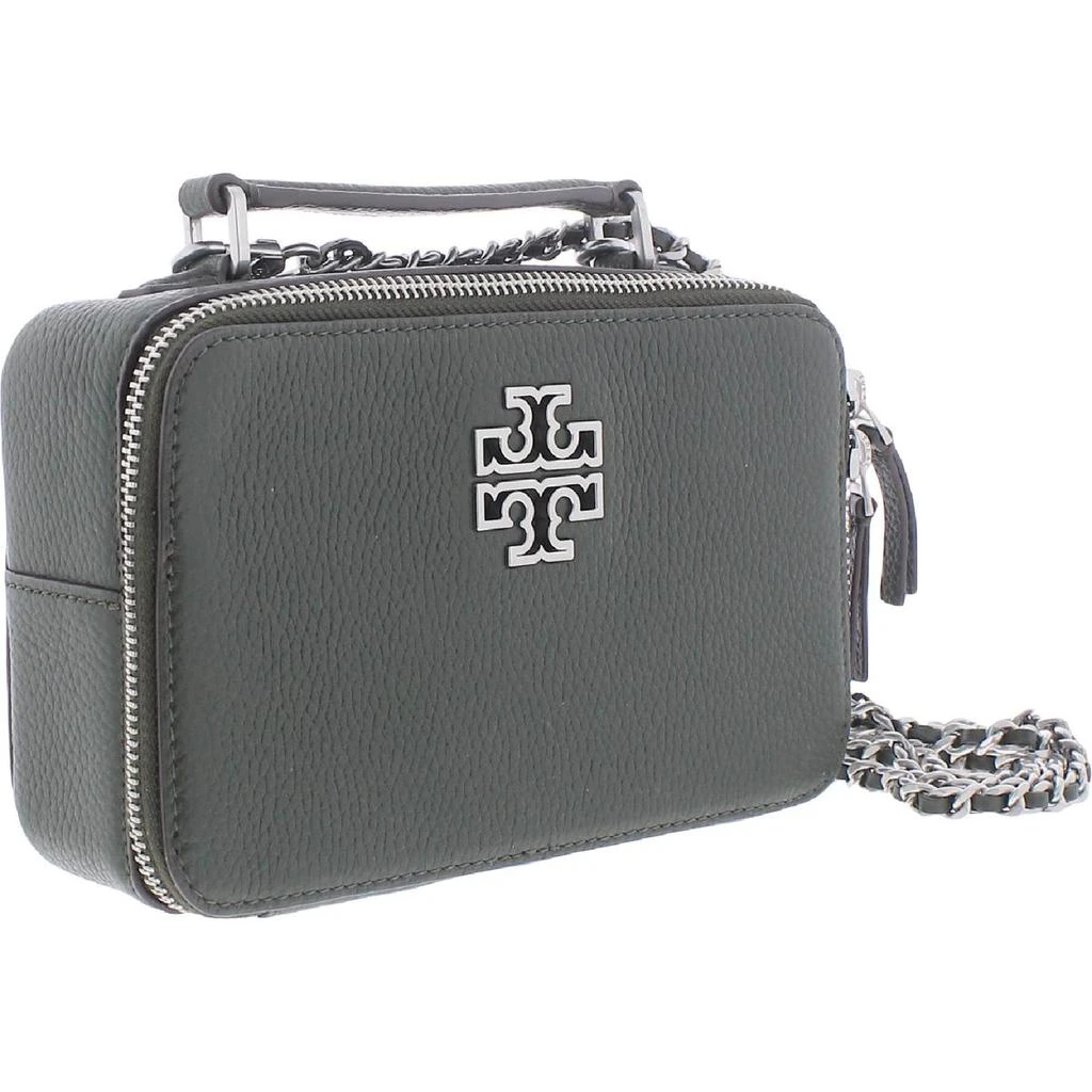 商品Tory Burch|Tory Burch Womens Britten Leather Logo Demi Handbag,价格¥1531,第3张图片详细描述