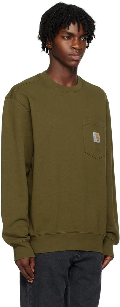 商品Carhartt WIP|Green Pocket Sweatshirt,价格¥378,第2张图片详细描述