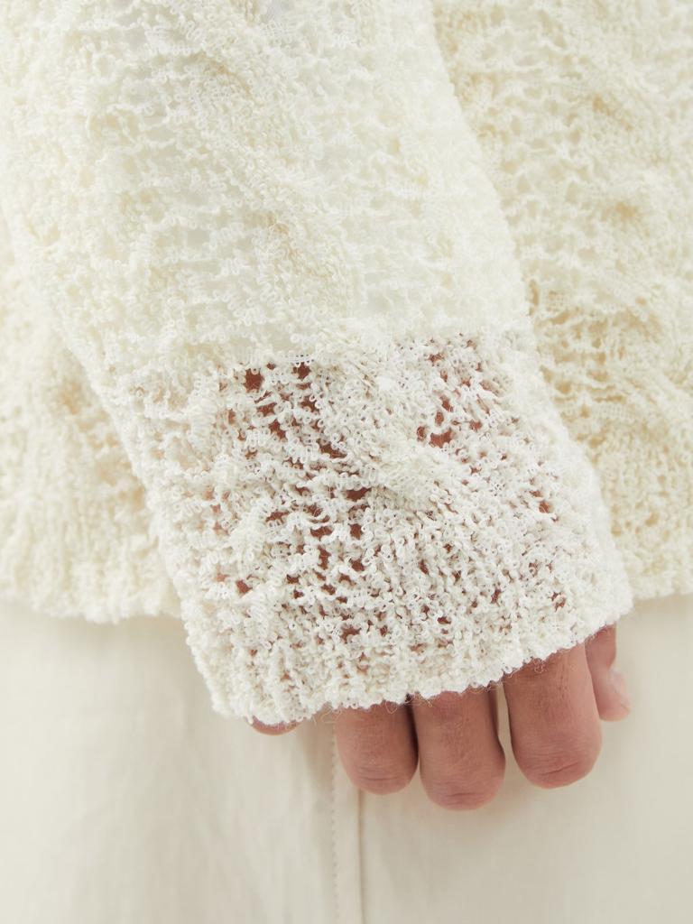 商品Our Legacy|Big cable-knit merino-blend cardigan,价格¥4655,第6张图片详细描述