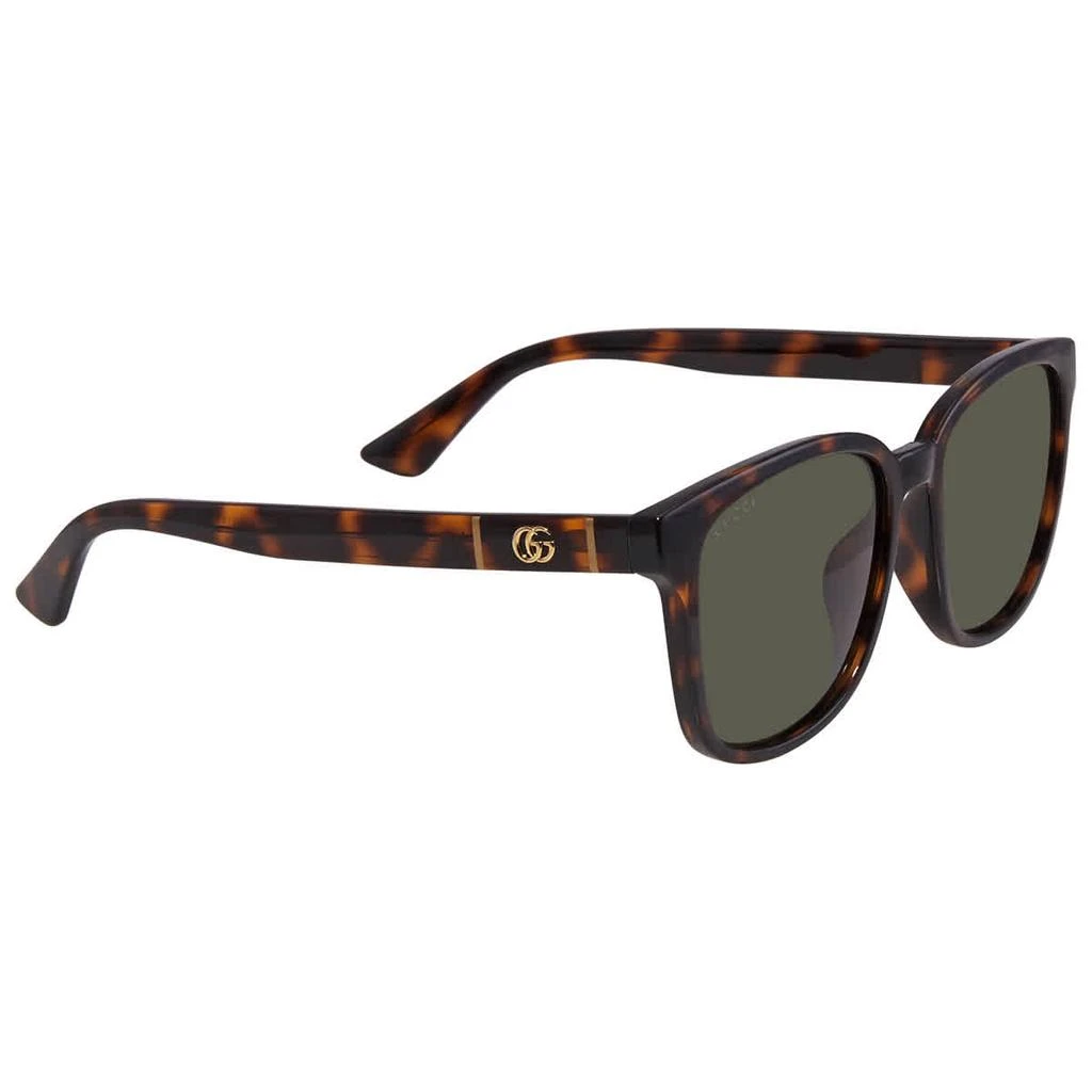 商品Gucci|Green Square Men's Sunglasses GG0637SK 002 56,价格¥1025,第1张图片