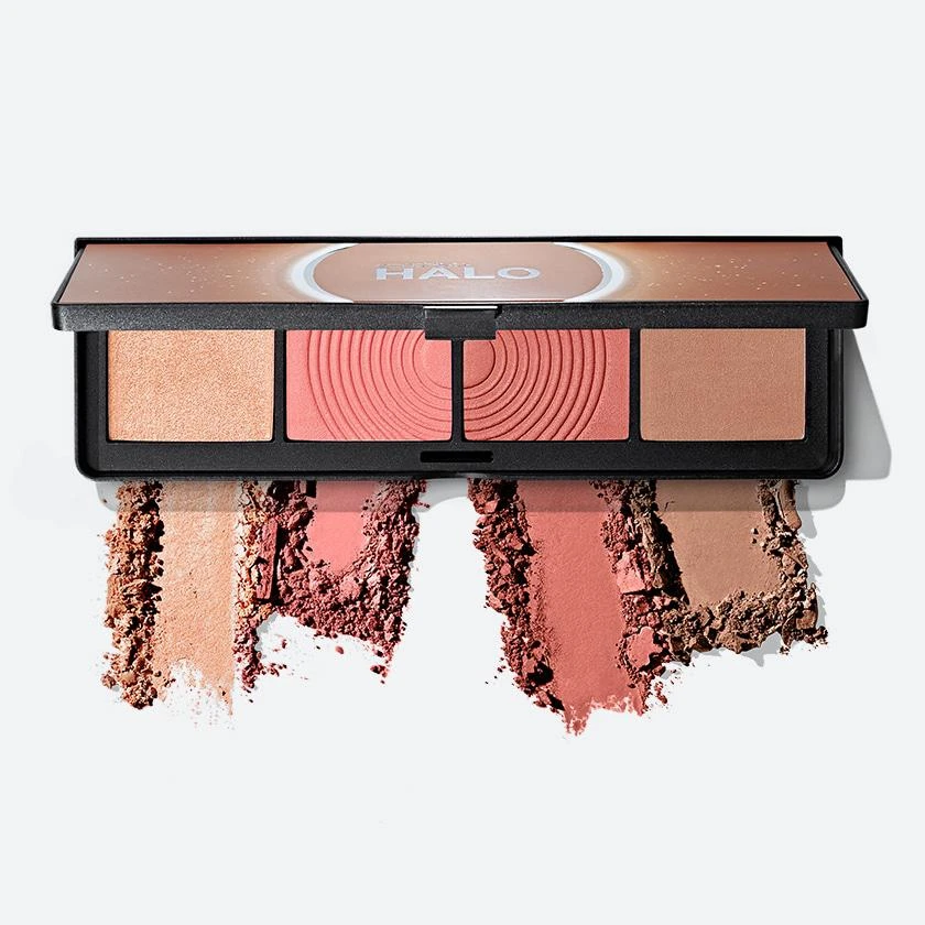 商品Smashbox Cosmetics|Halo Sculpt + Glow Contour, Blush + Highlighter Palette With Vitamin E,价格¥374,第1张图片