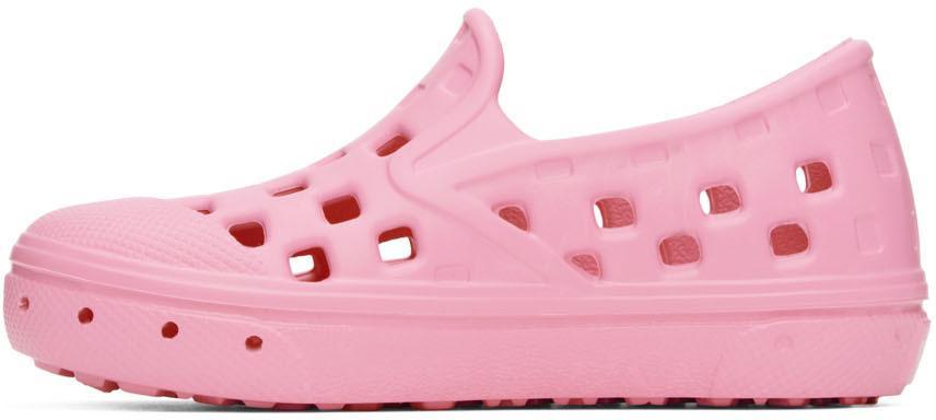 商品Vans|Baby Pink Slip-On TRK Sneakers,价格¥124,第5张图片详细描述