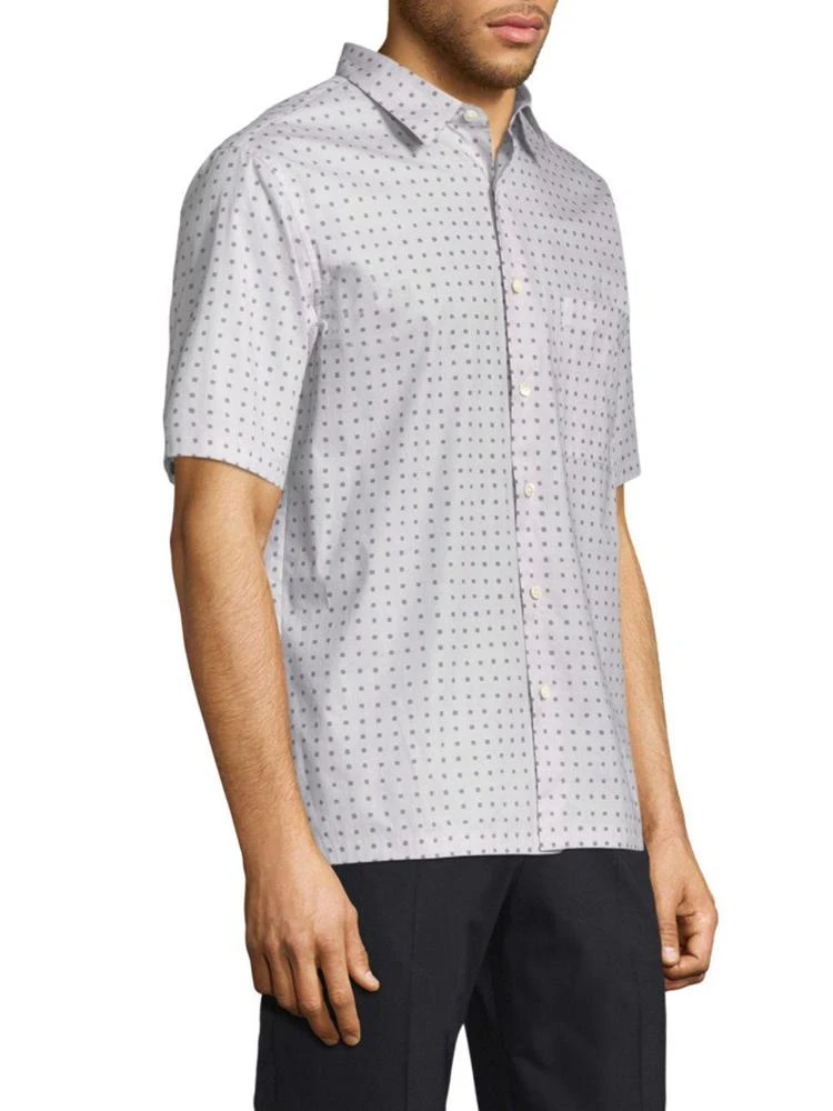 商品Theory|Bruner Dot Print Button-Down Shirt,价格¥1312,第3张图片详细描述