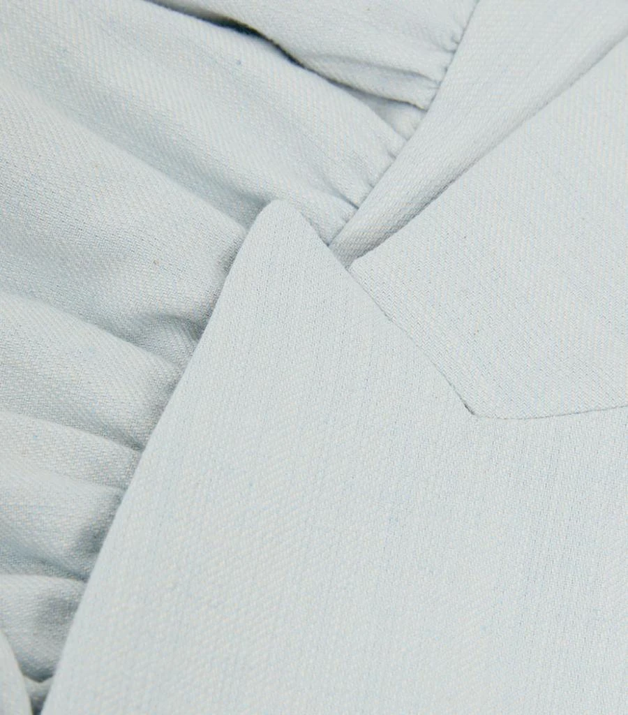 商品Sandro|Ruffled-Detail Double-Breasted Mini Dress,价格¥1977,第5张图片详细描述