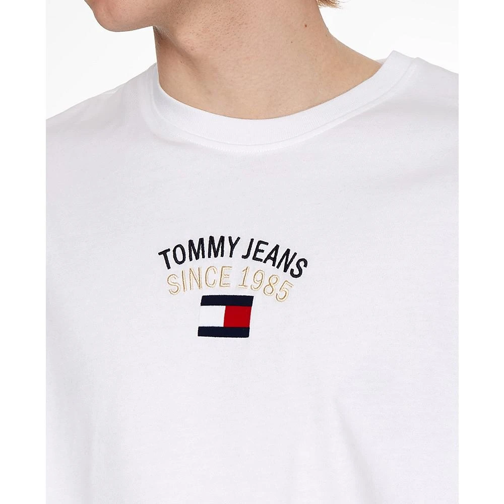 商品Tommy Hilfiger|Men's Timeless Arch Logo Boxy Fit T-shirt,价格¥143,第5张图片详细描述