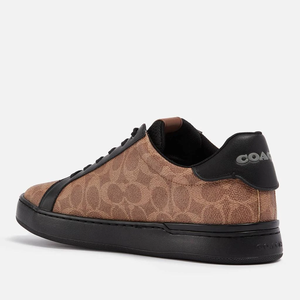 商品Coach|Coach Lowline Signature Printed Coated-Canvas Trainers,价格¥1662,第2张图片详细描述