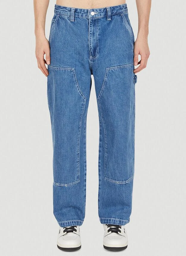 商品STUSSY|Work Cargo Jeans in Blue,价格¥1264,第1张图片