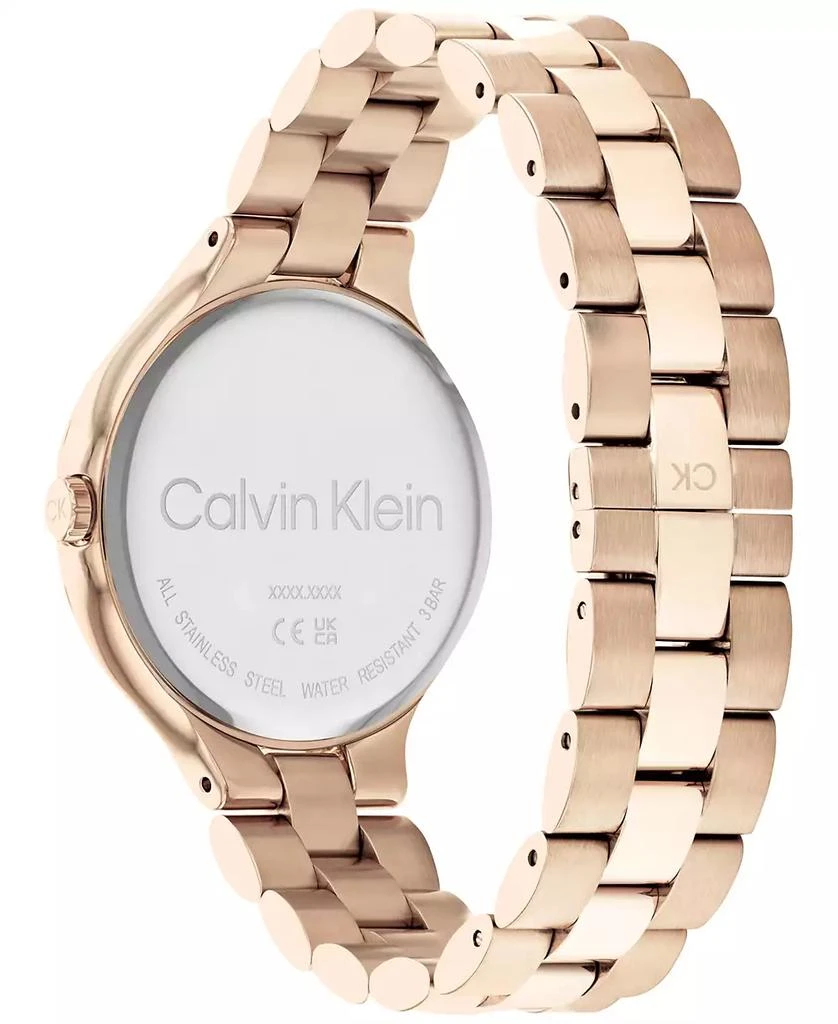 商品Calvin Klein|Carnation Gold-Tone Bracelet Watch 38mm,价格¥811,第3张图片详细描述