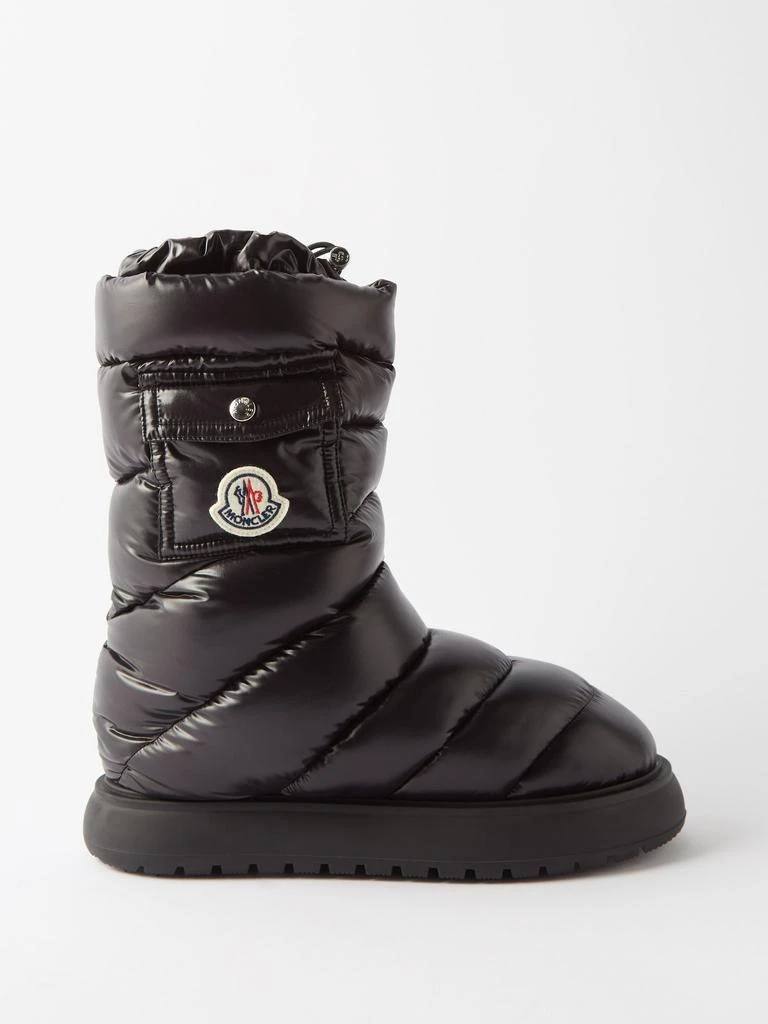 商品Moncler|Gaia pocket quilted-down boots,价格¥6672,第1张图片