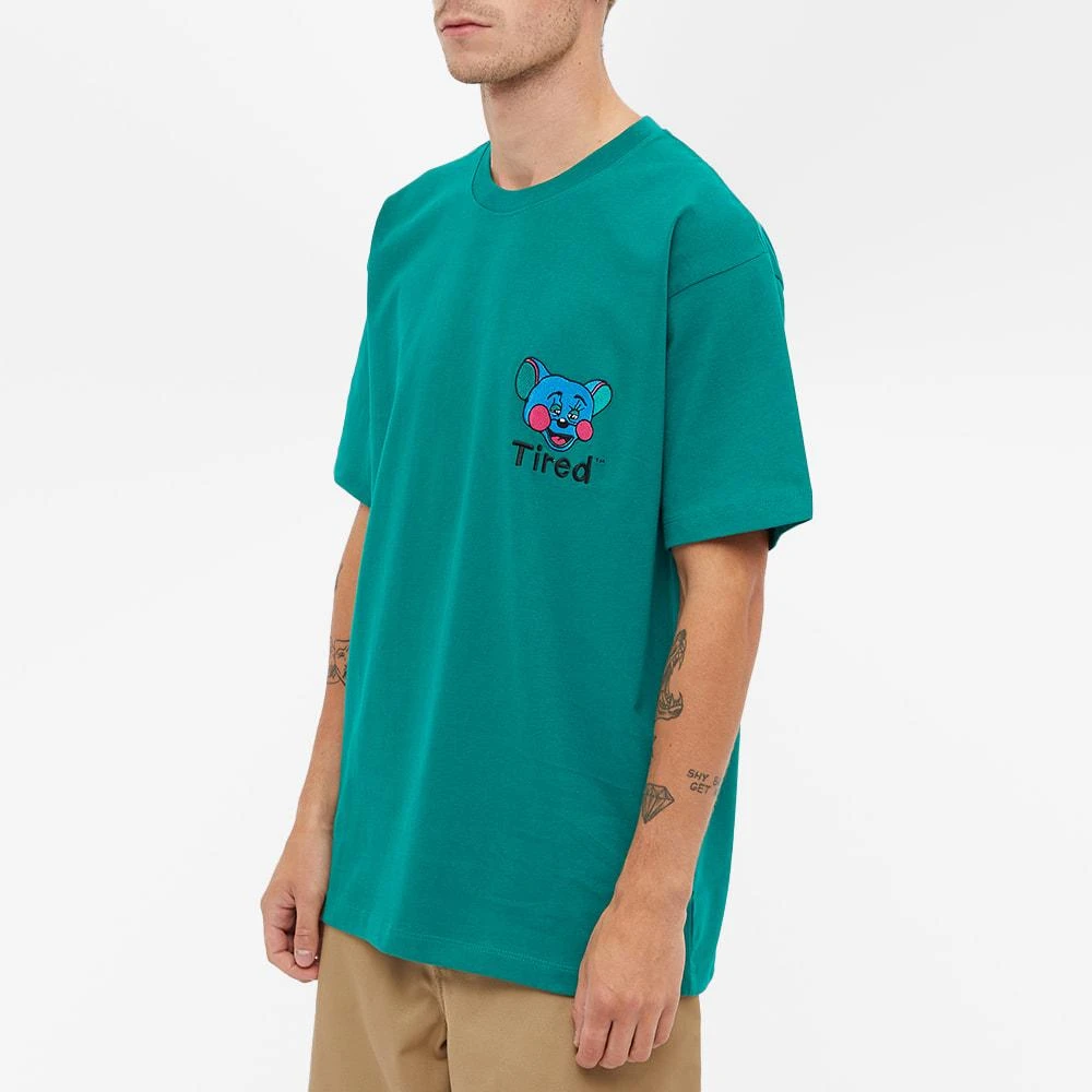 商品Tired Skateboards|Tired Skateboards Tipsy Mouse Embroidered T-Shirt,价格¥224,第2张图片详细描述