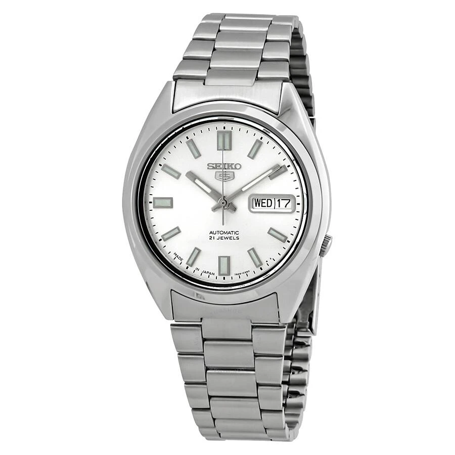 商品Seiko|Series 5 Automatic Silver Dial Men's Watch SNXS73J1,价格¥886,第1张图片