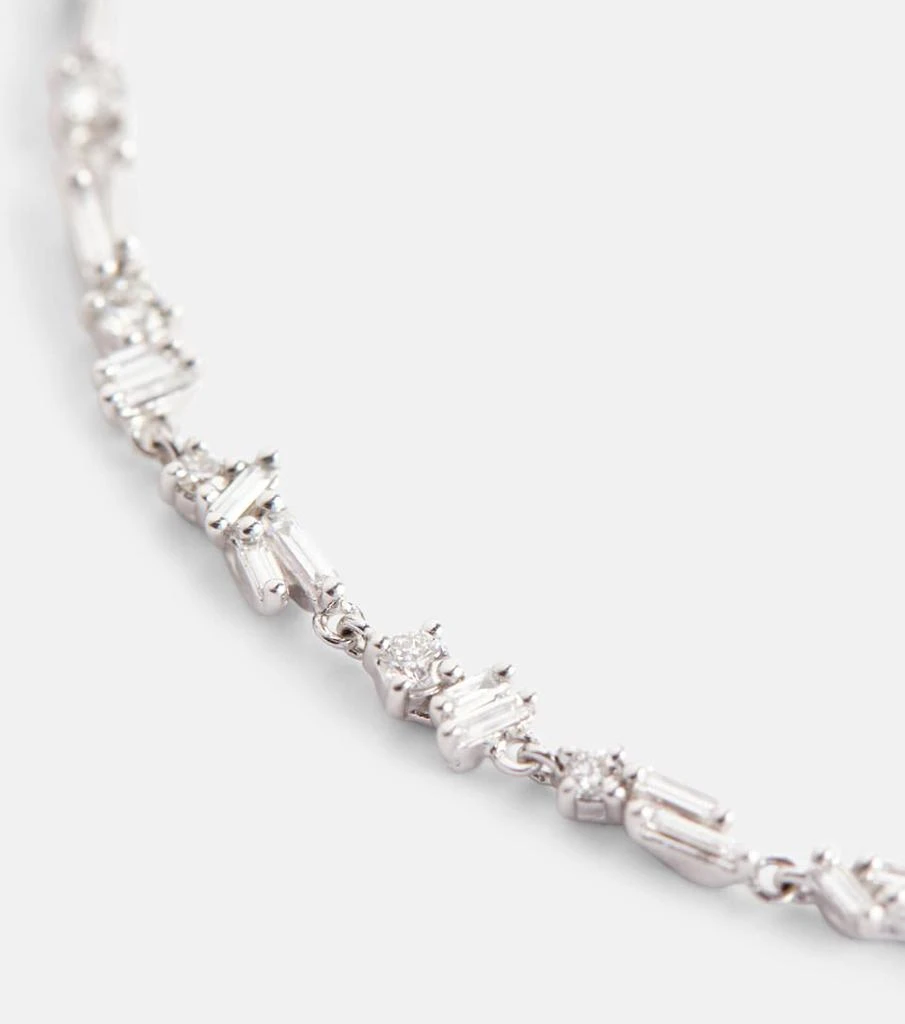 商品Suzanne Kalan|Lucia 18kt white gold bracelet with diamonds,价格¥37492,第4张图片详细描述