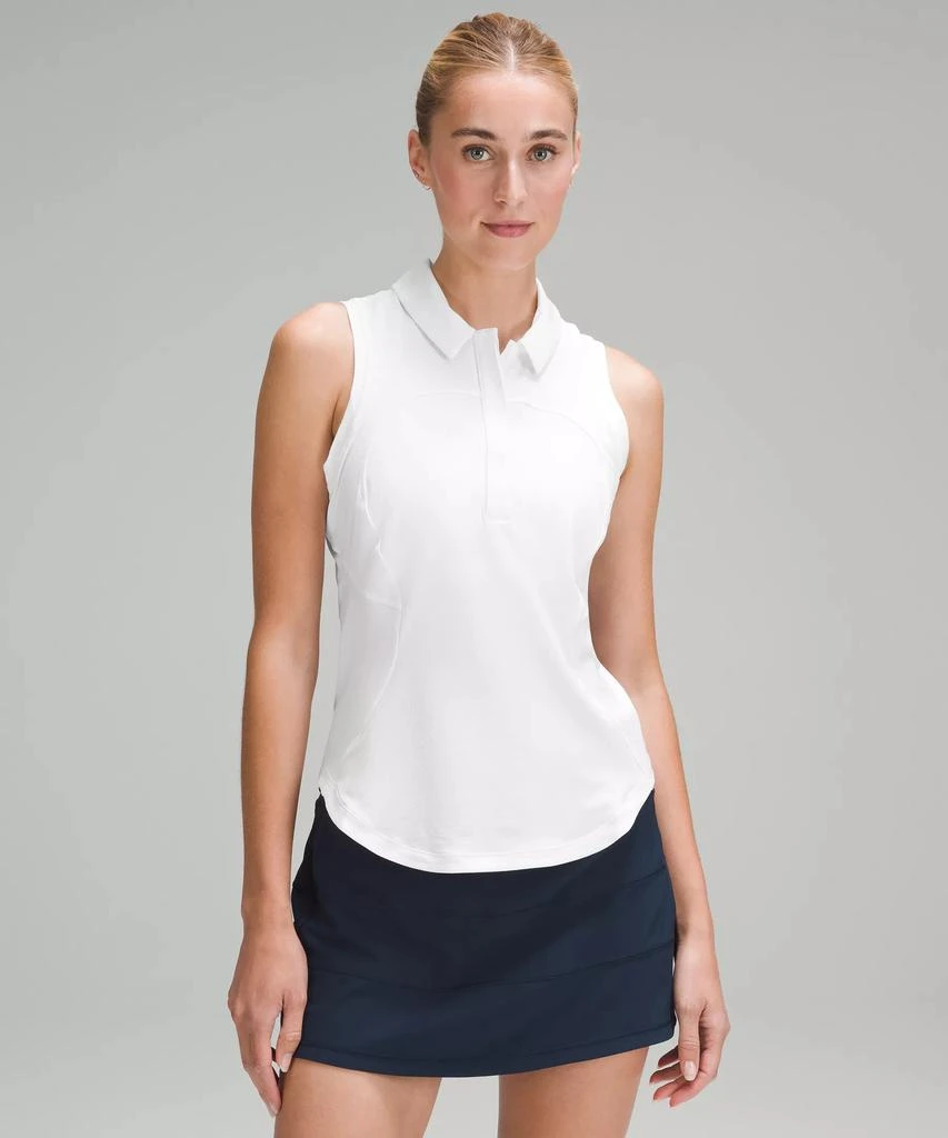 商品Lululemon|Quick-Dry Sleeveless Polo Shirt,价格¥322,第3张图片详细描述