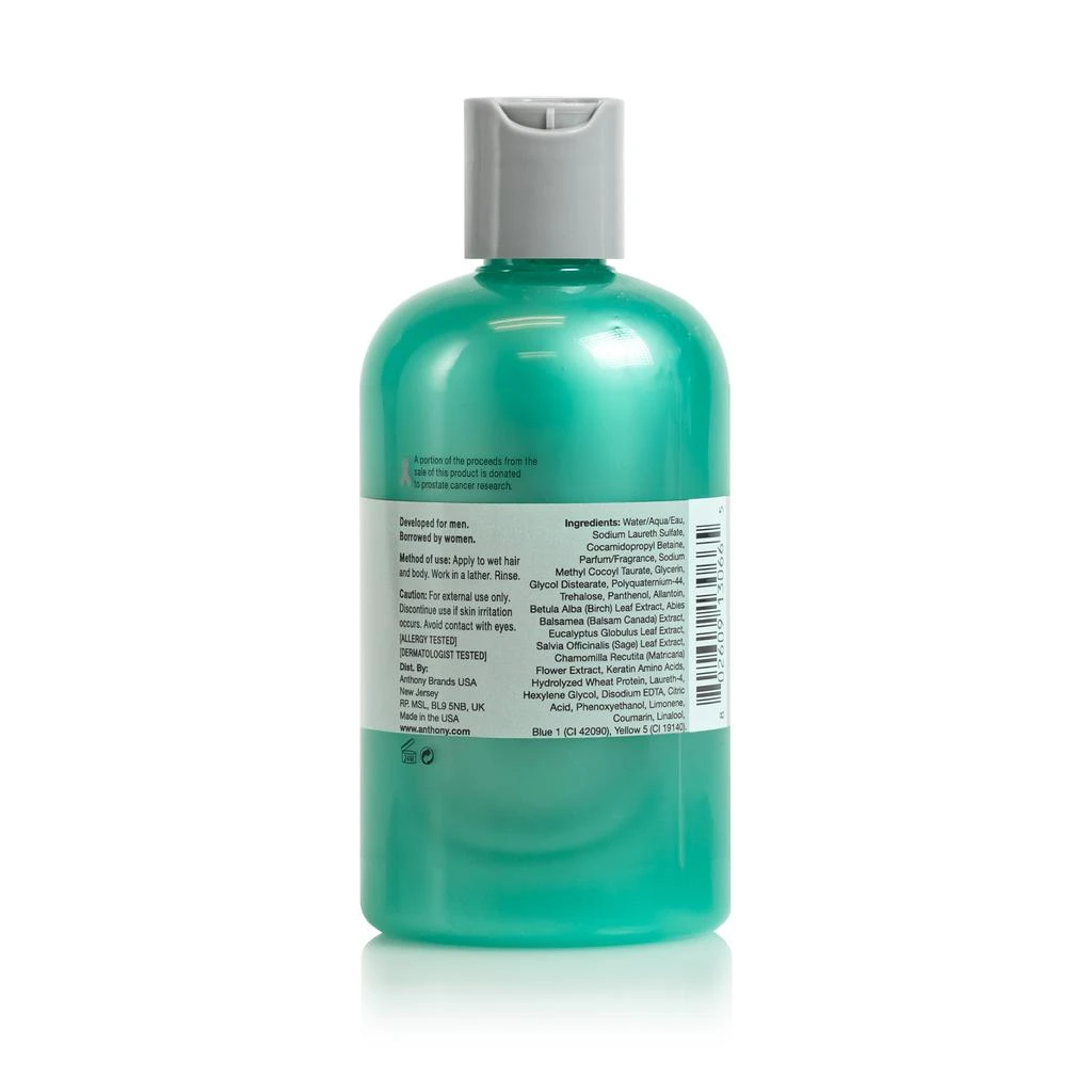 商品Anthony|Invigorating Rush Hair & Body Wash,价格¥228,第2张图片详细描述