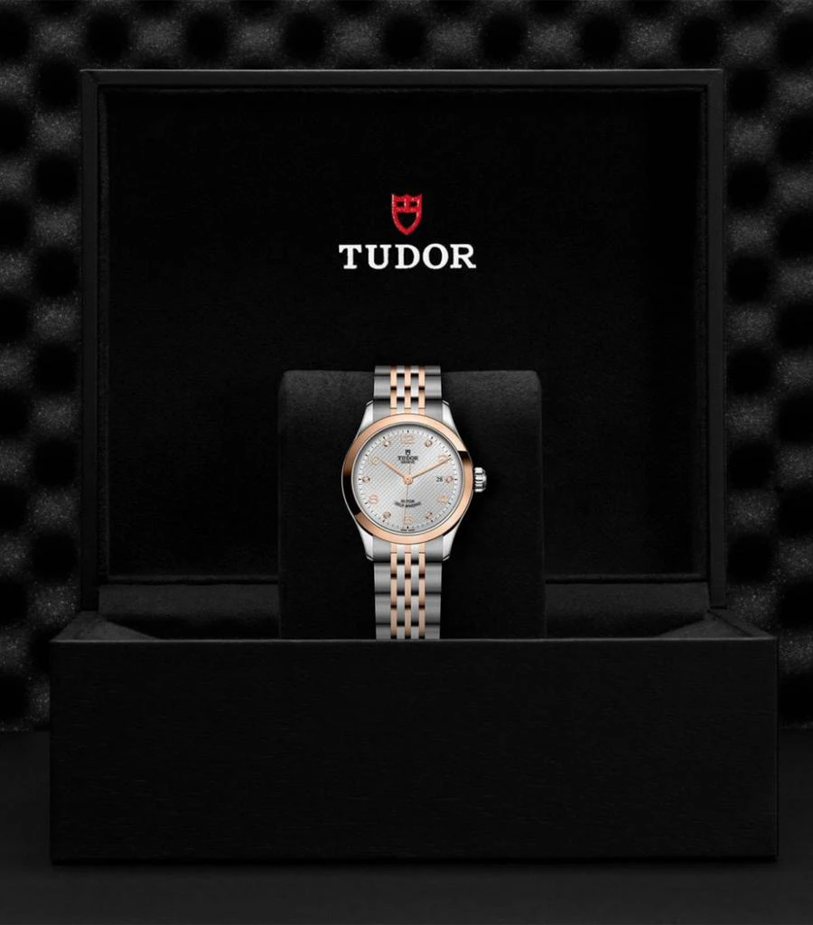 商品Tudor|1926 Stainless Steel, Rose Gold and Diamond Watch 28mm,价格¥28543,第2张图片详细描述