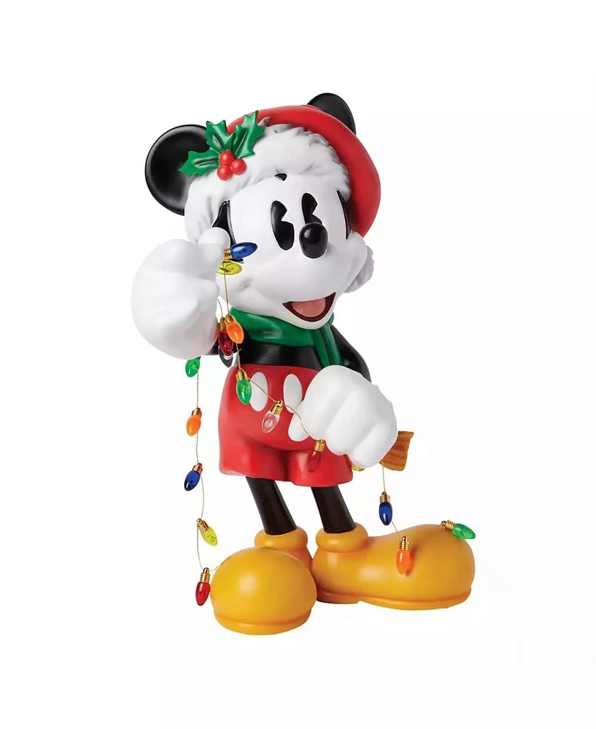 商品Enesco|Disney Showcase Holiday Big Fig Mickey Figurine,价格¥655,第1张图片