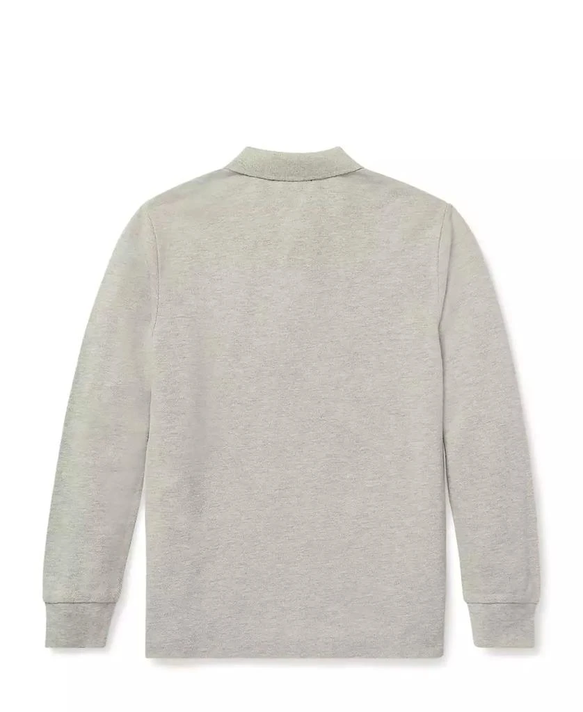 商品Ralph Lauren|大童款棉质网眼长袖 Polo 衫 男女同款,价格¥285,第2张图片详细描述
