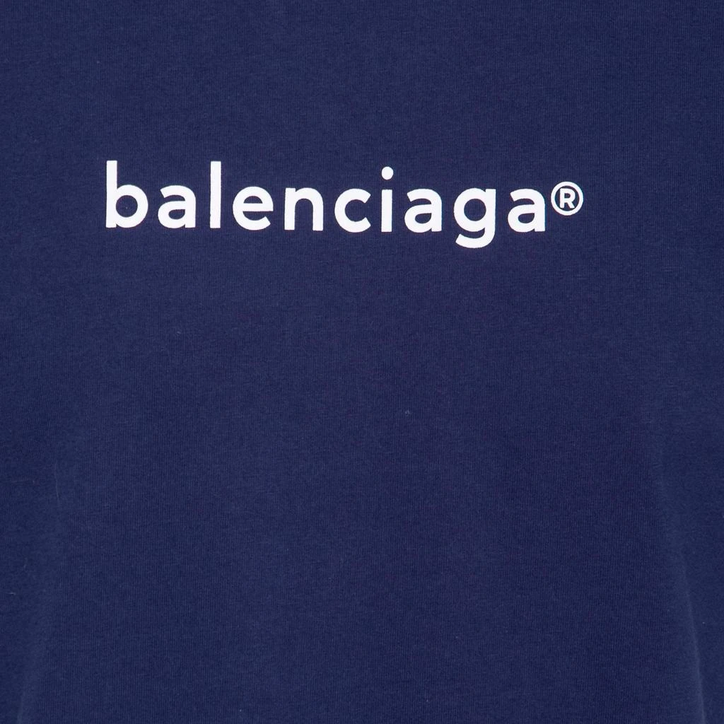 商品[二手商品] Balenciaga|Balenciaga Blue New Copyright Logo Print Crewneck T-Shirt XS,价格¥1808,第3张图片详细描述