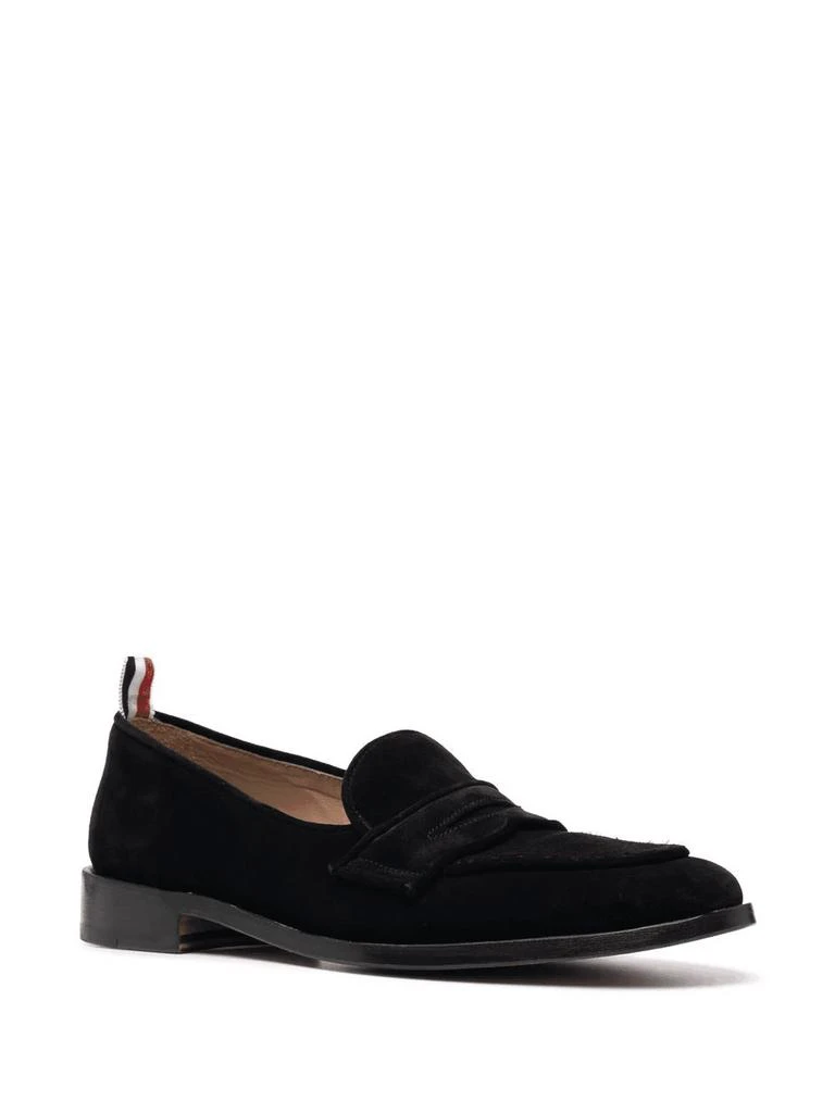 商品Thom Browne|THOM BROWNE Varsity penny-strap loafers,价格¥3979,第2张图片详细描述