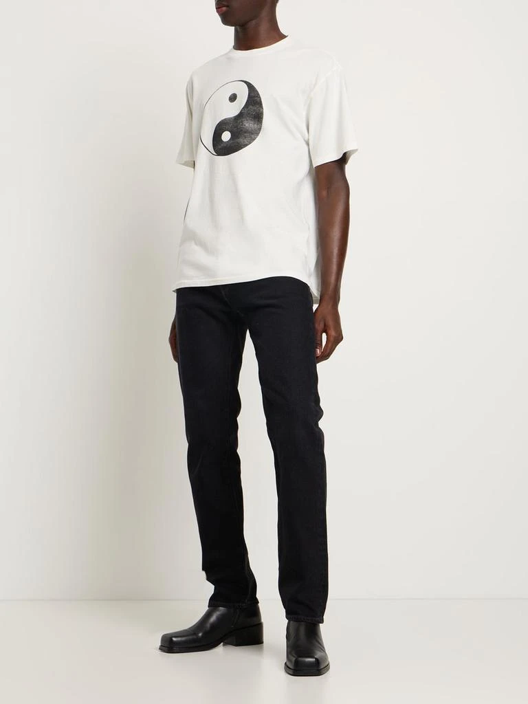 商品Re/Done|Ying Yang Print Cotton Jersey T-shirt,价格¥869,第1张图片详细描述