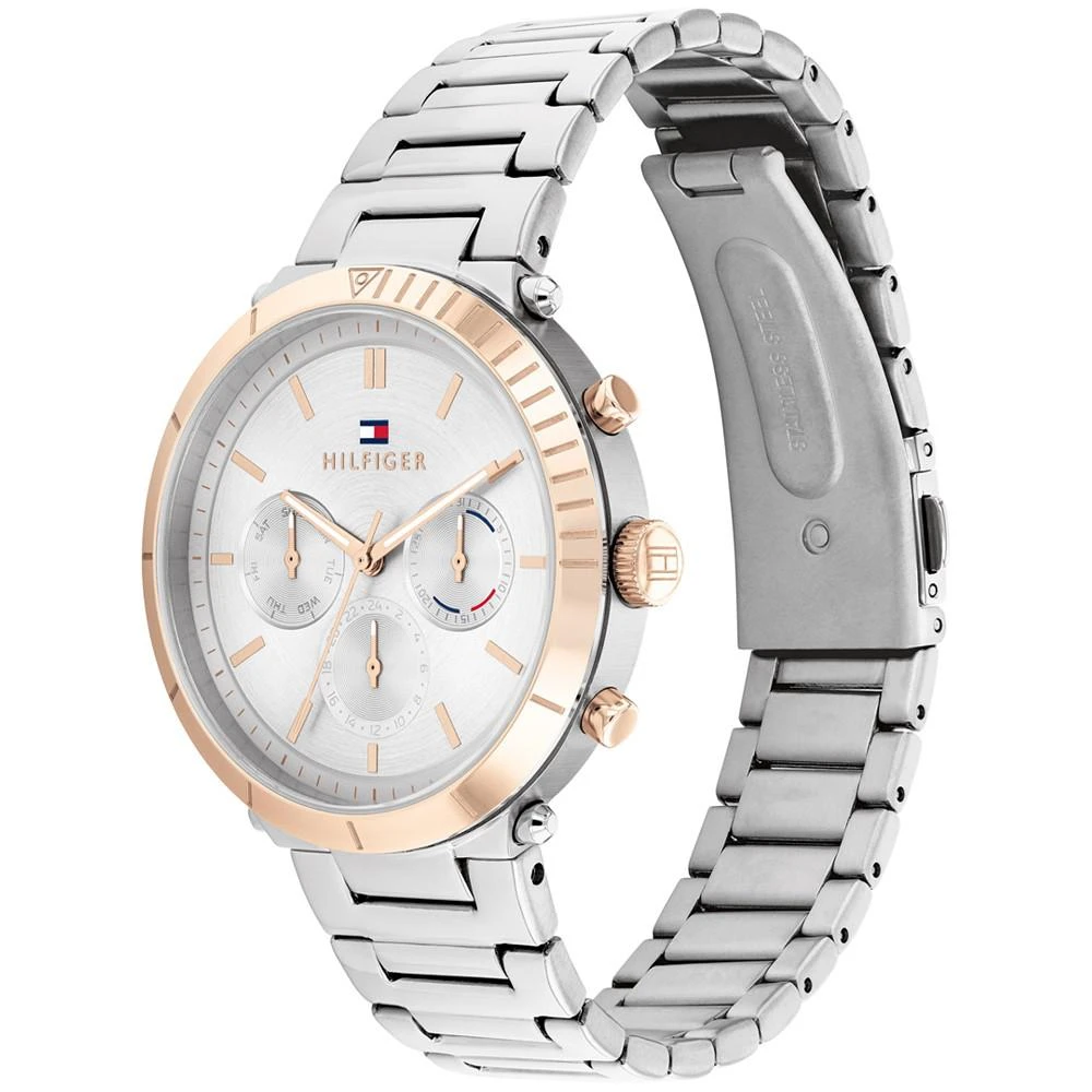 商品Tommy Hilfiger|Women's Chronograph Stainless Steel Bracelet Watch 38mm,价格¥930,第4张图片详细描述
