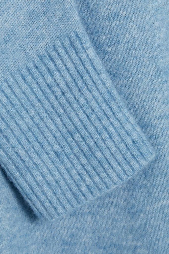 Mélange brushed wool-blend sweater商品第4张图片规格展示