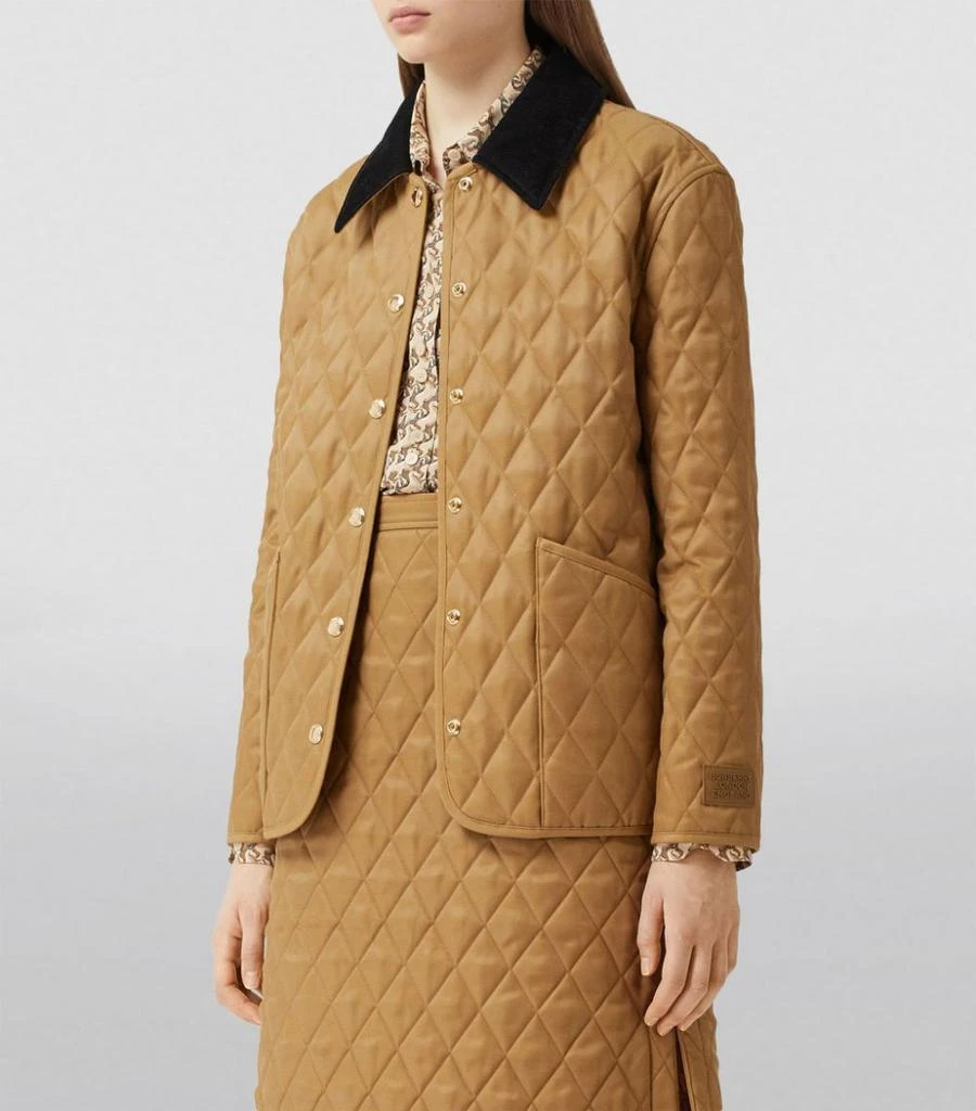 商品Burberry|Diamond Quilted Jacket,价格¥7541,第4张图片详细描述