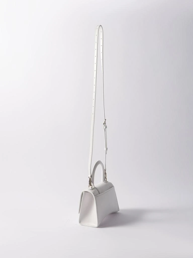 商品Balenciaga|Hourglass XS crystal-logo leather bag,价格¥21700,第4张图片详细描述