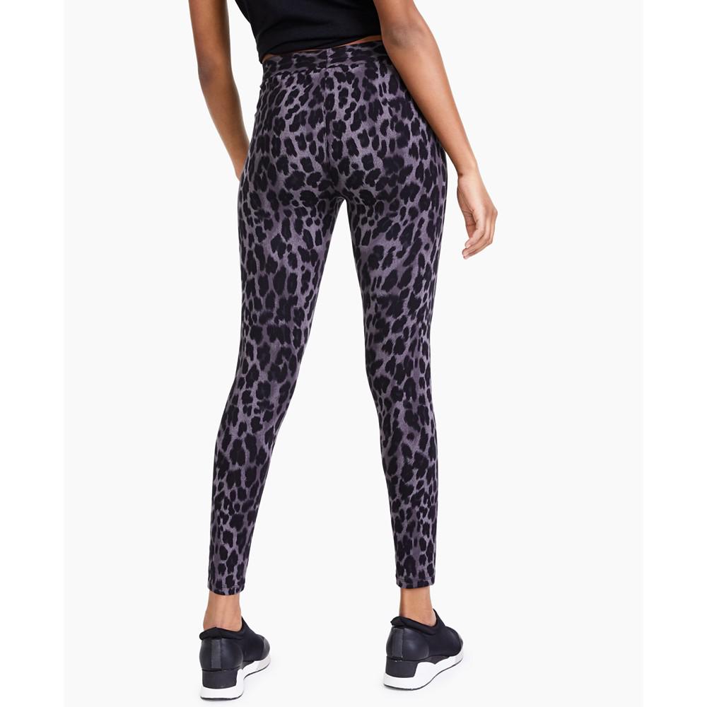 Petite Animal-Print Pull-On Leggings, Created for Macy's商品第2张图片规格展示