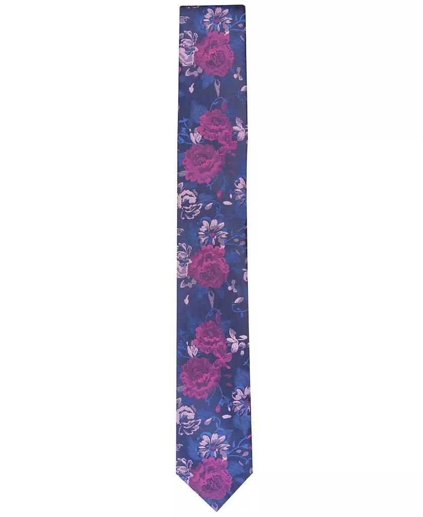 商品Bar III|Men's Hilton Floral Tie, Created for Macy's,价格¥165,第2张图片详细描述