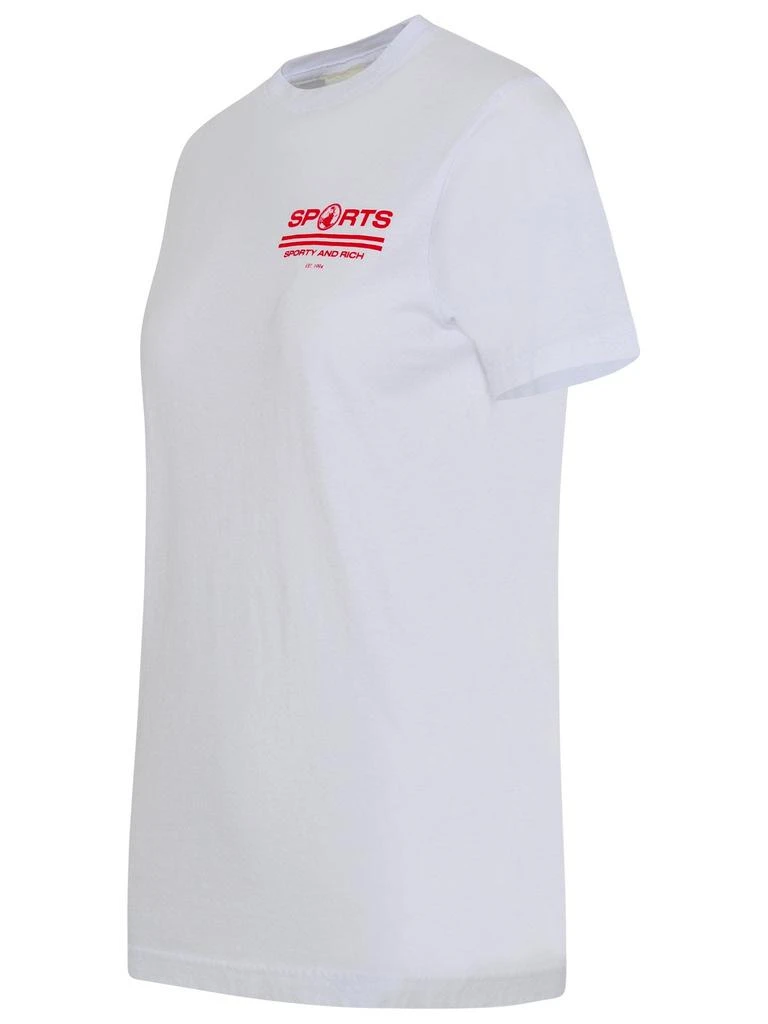 商品Sporty & Rich|COTTON SPORT T-SHIRT,价格¥909,第2张图片详细描述