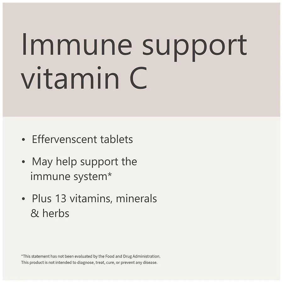 Immune Support Vitamin C 1000 mg Tablets Orange 商品