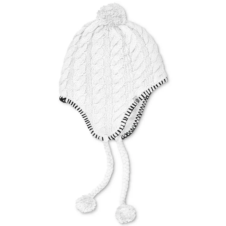 商品The North Face|The North Face Cable-Knit Earflap Beanie Hat 针织帽,价格¥208,第1张图片