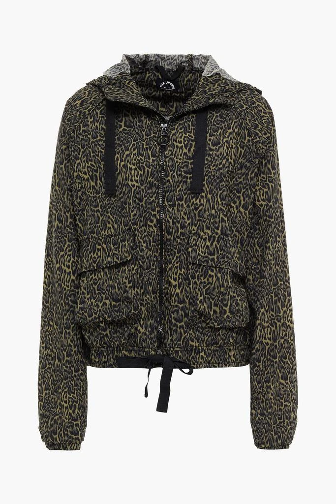 商品The Upside|Rami leopard-print shell hooded jacket,价格¥440,第3张图片详细描述