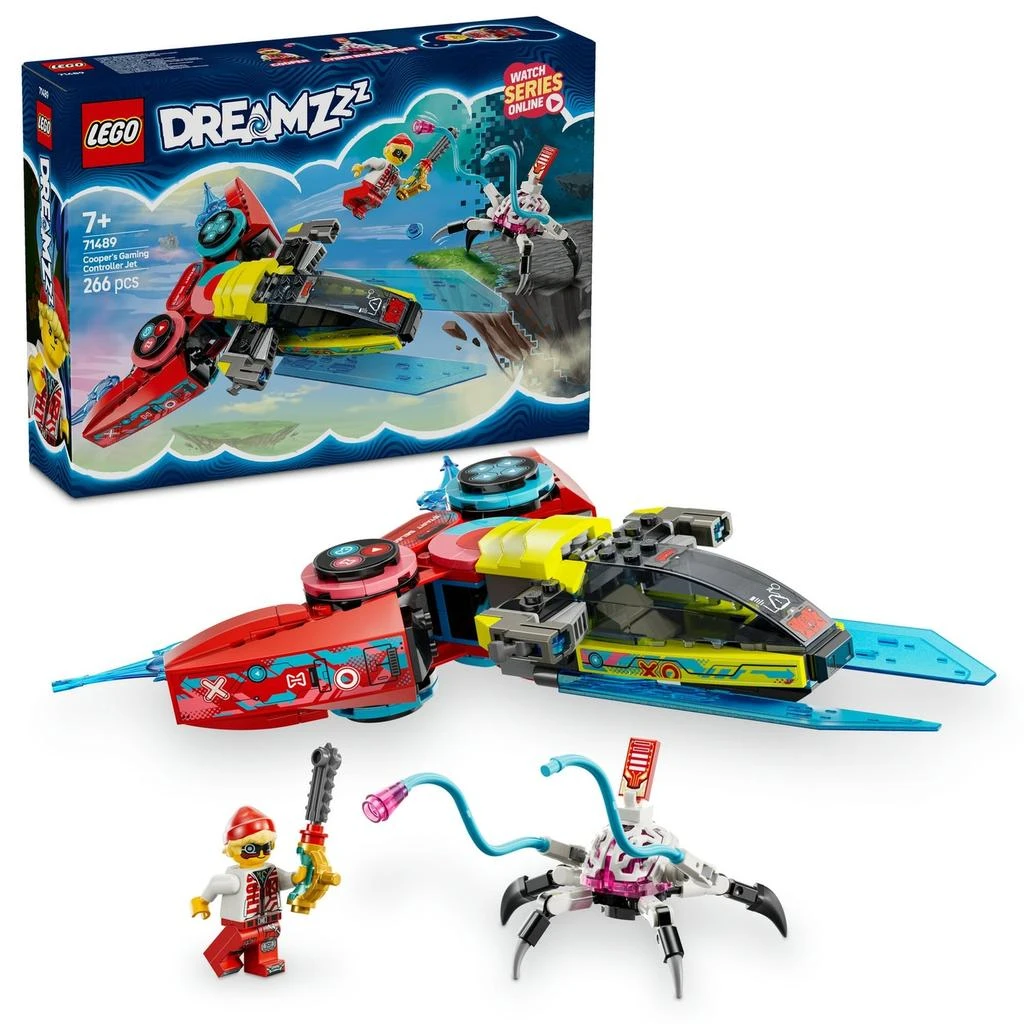 商品LEGO® DREAMZzz™ Cooper’s Gaming Controller Jet Video Game Toy Fantasy Gift 71489,价格¥209,第1张图片