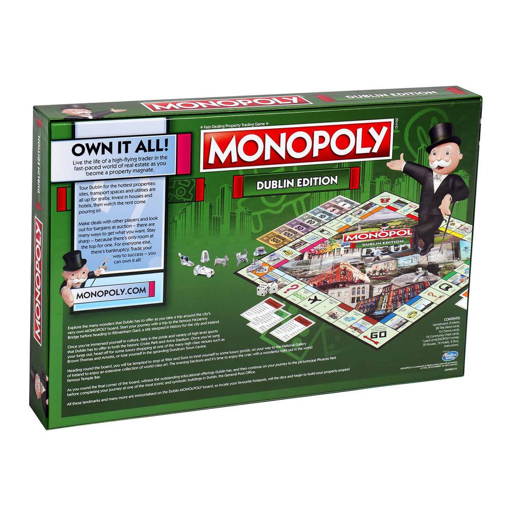 Monopoly Board Game - Dublin Edition商品第8张图片规格展示