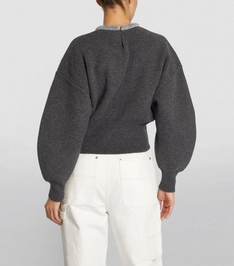 商品Alexander Wang|Crystal-Trim Sweater,价格¥8249,第4张图片详细描述