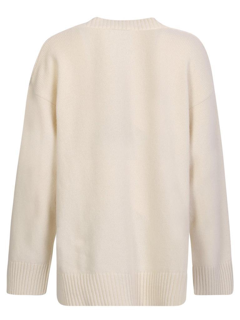 商品Ganni|GANNI RECYCLED WOOL PULLOVER WITH V-NECK BY GANNI,价格¥1533,第4张图片详细描述