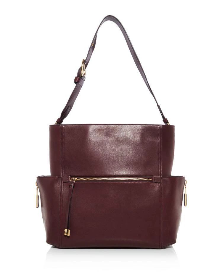 商品Salvatore Ferragamo|Large Leather Bucket Bag,价格¥10216,第1张图片